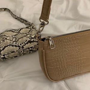 Mini Shoulder Bags ; Croc & Snake Skin *NWOT*